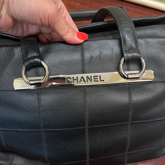 Chanel choco bar shoulder bag , black - Picture 10 of 15